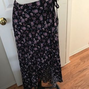 Forever 21 wrap style skirt.